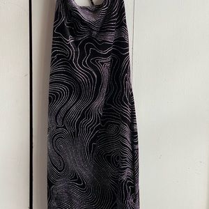 Backless H&M glittery mini dress !